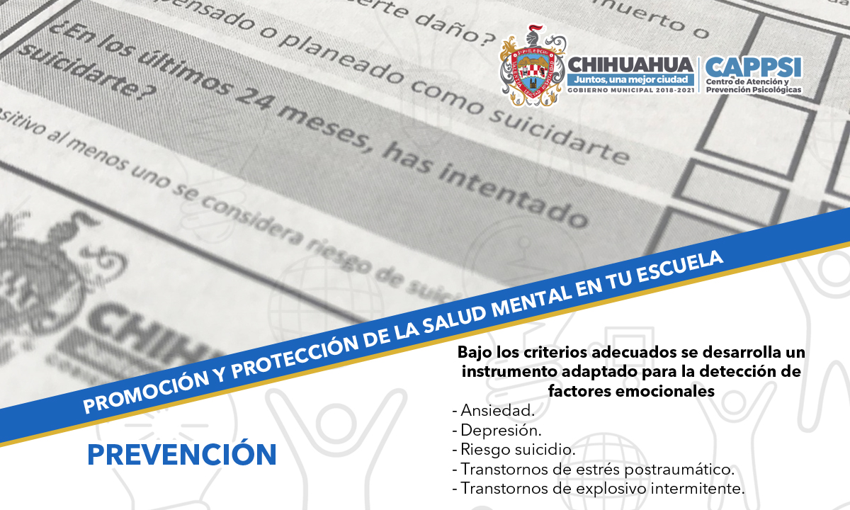 CENTRO DE ATENCIÓN Y PREVENCIÓN PSICOLÓGICAS
